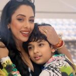 Rupali Ganguly Instagram - My SonShine🌞♥️🧿🧿🧿 Mere bete ke bestie ke bday ka photo dump 😍 #happybirthday #photodump #instagood #rupaliganguly #grateful #rudranshverma #jaimatafi #jaimahakal🙏🕉 Styled by @hitendrakapopara Outfit by @urbanestaa Styling team @nidhi_harsora21