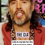 Russell Brand Instagram - CIA control in the media? The “Operation Mockingbird” might be worse than the disease. 👉 Click the link in my bio for the full video. Use Code ‘ISURRENDER’ to get one month free access.