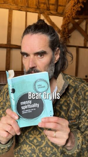 Russell Brand Instagram - Let’s together find books, passages and ways to explore radical, rebellious, renegade faith and spirituality! Let me know your suggestions 👇🏼