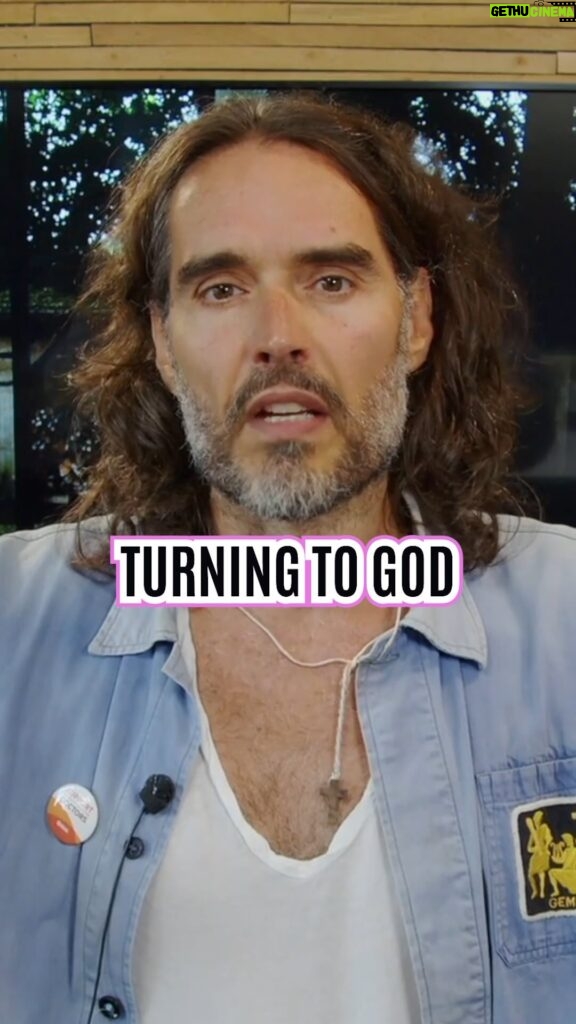 Russell Brand Instagram - No one trusts the government. No one trusts the media. So why are we surprised that more and more of us are turning to God?