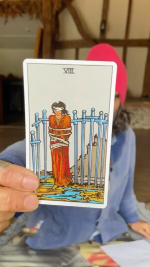 Russell Brand Instagram - Take the blindfold off and you will see... 

#tarot