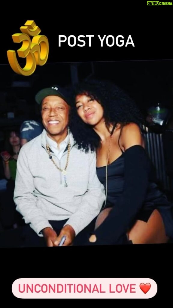 Russell Simmons Instagram - Throw back from last fathers day nyc ...bode bikram yoga express class .. vegan lunch cryotherapy vitamin drip ... all around amazing day ❤️ @aokileesimmons love you always