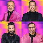 Rylan Clark Instagram - @grahnort @rylan @realscottmills and @iamrichieanderson are ready to bring the world’s greatest music show to @bbciplayer and @bbcsounds. Don’t miss the Semi-Finals and Grand Final on 7th, 9th and 11th May live from Malmö, Sweden! 🇸🇪