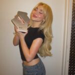 Sabrina Carpenter Instagram - what a week!! my very first UK #1 and someone gave me a free shot of espresso can’t thank you enough for the love