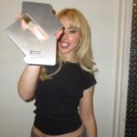 Sabrina Carpenter Instagram - what a week!! my very first UK #1 and someone gave me a free shot of espresso can’t thank you enough for the love