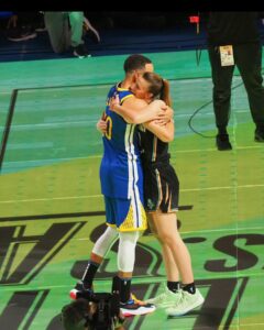 Sabrina Ionescu Instagram - History was made! Being able to compete alongside my friend, mentor, and one of my idols @stephencurry30 will be a moment I’ll never forget🙏🏼 Blessed to continue to grow the game and inspire!