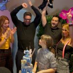 Sabrina Rojas Instagram - Inolvidable festejo !! Gracias por hacer muy feliz a Espe 💜 ⭐️ @carlalioi.press_ por estar siempre ! 🎂 @sabrosa_pasteleria 💡@decoparaeventos17 🤹🏽‍♀️ @merequeteanimaciones 🍿 @somoselcopo 🎀 @benayaccesorios 🧁 @mariebarcakes