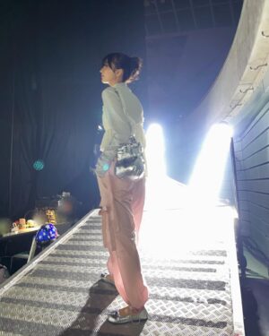 Sae Okazaki Instagram - TGC和歌山ありがとうございました！！

暖かい空気に毎度パワーをもらいます🧚🏻‍♀️
ありがとう☺︎

#tgc和歌山
#moment 
#MILKFED.