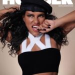 Saffron Hocking Instagram - HUNGER x ARMANI BEAUTY🤍 @hungermagazine @armanibeauty Cover by @matsitek⁠ Fashion and Beauty Director @Marcoantoniolondon using GIORGIO ARMANI Beauty Hair Stylist @nicola_harrowell Manicurist @Jadefordlondon using ARMANI BEAUTY Digital Artwork @stefkapavlova⁠