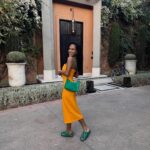 Saffron Hocking Instagram – Just two Igbo baby girls on tour. X