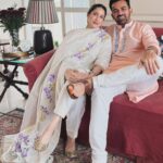 Sagarika Ghatge Instagram - Eid Mubarak from us to you all Outfit @akuteeindia