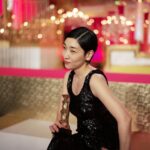 Sakura Ando Instagram – 日本アカデミー賞
映画　ある男　@movie_a_man 
ありがとうございました。ぶっきー
@satoshi_tsumabuki_official が撮ってくれた写真💫
ありがとう。おめでとう。
尊敬するみなさんの近くに居られて、たまらなく幸せでした。