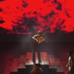 Salma Abu Deif Instagram - Some BTS from movie why live it alone! Now in all Cinemas. Learning violin for that role was a dream 🎻 كواليس فيلم لية تعيشها لوحدك! حالياً بجميع دور العرض 🎶🎶