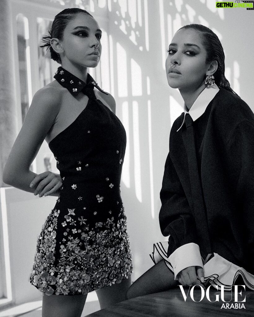 Salma Abu Deif Instagram - Valentino’s “Black Tie'' collection — seen this month in the pages of Vogue Arabia on none other than two of the region’s most loved women, #BalqeesFathi and #SalmaAbuDeif — redefines conventional notions of uniformity, quite like the two women adorning them. Swipe for a closer look at some of the collection’s coolest pieces, and head to Vogue.me to take a deep dive into the thought process behind it. مجموعة "بلاك تاي" من "ڤالنتينو" –التي تستعرضها على صفحات ڤوغ العربية هذا الشهر أكثر امرأتين محبوبتين في المنطقة، وهما #بلقيس_فتحي و#سلمى_أبوضيف– تعيد تعريف المفاهيم التقليدية للتناغم، تمامًا مثل النجمتين اللتين ترتديانها. تصفحي الصور لإلقاء نظرة عن قُرب على عدد من أجمل قطع المجموعة، وتفضلي بزيارة موقعنا الإلكتروني للتعمّق في مراحل التفكير التي أسفرت عن ابتكارها. (Produced by #VogueArabia in partnership with @maisonvalentino) Photography: @sandra.chidiac Style: @cedrichaddad Hair: @remahjammoul Makeup: @moemaanieh Production: @danica.z.t Production manager: @terry_10 Talents: @balqeesfathi @salmaabudeif Location: @turath.eventspace