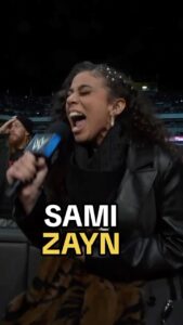 Samantha Johnson Instagram - Same, @samanthairvinwwe… same. 🥹👏👏👏 #WrestleMania