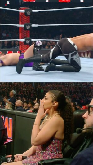 Samantha Johnson Instagram - @samanthairvinwwe can’t take much more of this @kingricochet! 😂🔥