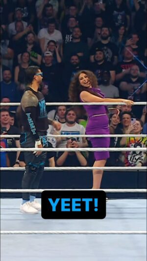 Samantha Johnson Instagram - @uceyjucey got @samanthairvinwwe to hit the YEET! 😂🔥