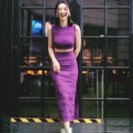Samantha Ko Instagram - 忙 忙 碌 碌 💜 @wwchezw @longchamp #sammko