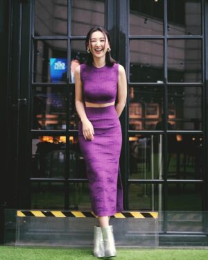 Samantha Ko Instagram - 忙 忙 碌 碌 💜

@wwchezw @longchamp 
#sammko