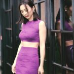 Samantha Ko Instagram - 忙 忙 碌 碌 💜 @wwchezw @longchamp #sammko