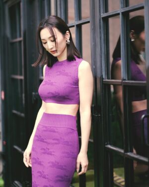 Samantha Ko Instagram - 忙 忙 碌 碌 💜

@wwchezw @longchamp 
#sammko