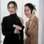 Samantha Ko Instagram - SNK許詩晴在現場報導💜😂 #filmart2024 #sammko