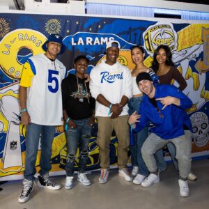 Samantha Logan Instagram - THANK YOU @RAMS 💙💛