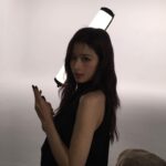 Sana Minatozaki Instagram - @yslbeauty 💄🩷🖤