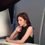 Sana Minatozaki Instagram - @yslbeauty 💄🩷🖤