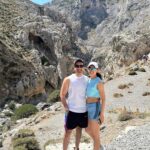 Sanaya Irani Instagram - Such an exhilarating trek! 😄 Venturing into the depths of Kourtaliotiko Gorge, we would have to brave icy waters for the promise of a breathtaking waterfall. Along the way, we couldn’t help but ask fellow trekkers about the frigid conditions awaiting us below 🥶, and their warnings only fueled our curiosity. Despite our determination, the chill proved too intense to bear, and we could barely go knee deep in the freezing water. While we may have missed out on seeing the majestic waterfall firsthand, we’ll content ourselves with admiring it virtually for now! 😂😂 #gorgeadventures #chillydip