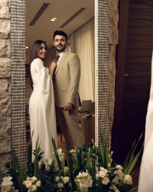 Sandy Jamal Instagram - ❤️💍 الحمد لله الذي بنعمته تتم الصالحات

.

#احمد_الخفاجي | #ساندي_جمال