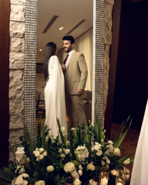 Sandy Jamal Instagram - ❤️💍 الحمد لله الذي بنعمته تتم الصالحات

.

#احمد_الخفاجي | #ساندي_جمال
