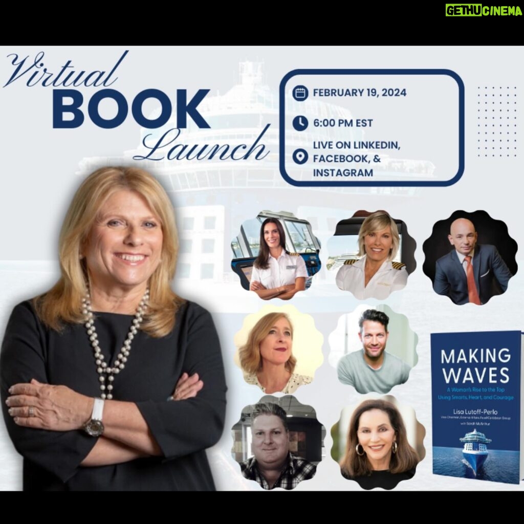Sandy Yawn Instagram - Join us tonight at 6pm EST for the virtual launch of Lisa Lutoff-Perlo’s captivating book, “Making Waves,” streaming live across LinkedIn, Facebook, and Instagram! #MakingWaves