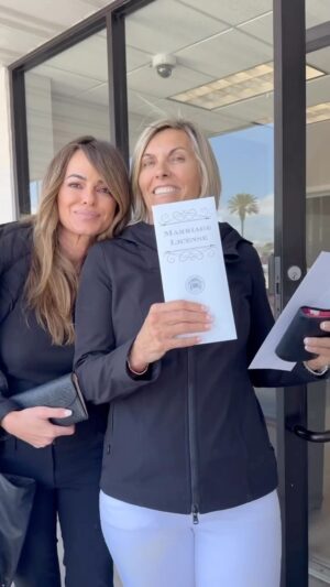 Sandy Yawn Instagram - No, we did NOT get married... YET 😉 Come along with Leah & I as we take our next step in love, getting our Marriage License! This is just the beginning, stay tuned for more to come 🤫 Thank you everyone for your love & support ❤️
.
.
#allyouneedislove #pridelove #adayinthelife #lgbtq🌈  #belowdeck #marriagelicense