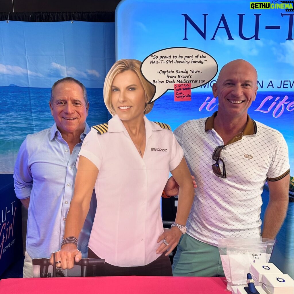 Sandy Yawn Instagram - Due to a delay in my travel plans, I couldn’t attend the Miami boat show today. However, I’ll be there bright and early tomorrow at 10am! Looking forward to seeing you all there! #miamiboatshow