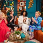 Sara Bareilles Instagram - Our beloved @busyphilipps and her co-pilot @instacais have launched a fabulous new endeavor called #busythisweek and we got the pleasure of being the very first guests!!! The first episode of the new show airs tonight! Download the qvc app to watch and see how we drink martinis, eat grilled cheese, get tattoos and make up songs on the spot. Sounds like a Wednesday to me! We love you @busyphilipps - go get em!