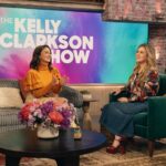 Sara Bareilles Instagram – Eye contact is so last year! I love anytime I get to be in the same room with this tremendous talent with a huge heart! Thank you @kellyclarksonshow for the fun conversation, and the sing-along! See you in our new Caroling group! @waitressmusical is in theaters starting today!