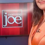 Sara Bareilles Instagram - Took a field trip to @morningjoe and got to chat all things #girls5eva with my beloved @scardinoandsons. Best kind of Morning!!