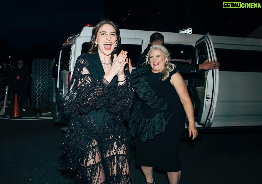 Sara Bareilles Instagram - Last night, the stars arrived in style and brought back ‘90s nostalgia at the premiere event of #Girls5eva Season 3 at the Paris Theater in New York! Don’t miss the new season premiering March 14 on @Netflix, along with Season 1 & 2 dropping the same day.