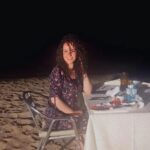 Sara Derzawy Instagram - #Tb Romantic dinner @solymarsomabeach ❤️