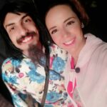 Sara Derzawy Instagram - كل سنة وانت طيب يا اووش ياللي مطلع عينا .. يا رب تبقي دايما مبسوط و مرتاح و بتعمل كل حاجة تبسطك 😘 متأخرة اوي معلش يا بيشو.. بس انت عارف غلاوتك اد ايه 💞 #بيشوي_طاهر #سارة_درزاوي #مسرح_مصر