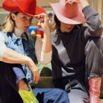 Sara Prata Instagram - Num fim-de-semana de Páscoa com crianças, as crianças somos “nozis” 😂🐣🤠 Happy Western at @independente.comporta 🌵