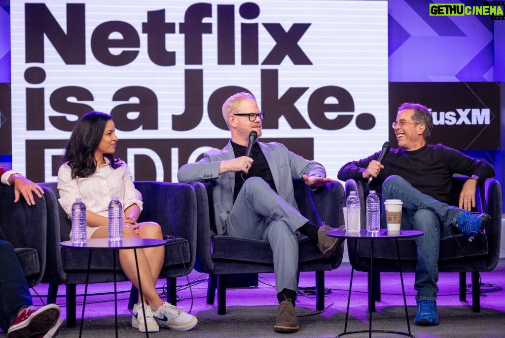 Sarah Cooper Instagram - Thanks for all the sugary sweet comments about #UNFROSTED. Here are some photos from a @siriusxm town hall I was so proud to be part of. Laughed too much. Thank you @tompapa Styling by @madisonguest Hair and makeup @melartistry