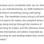 Sarah Cooper Instagram - Which type of loner are you?