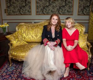 Sarah Ferguson Instagram - Looking for a holiday read? Our Sunday Times Top 5 bestselling novel, A Most Intriguing Lady is available at the link in my bio! Lady M is waiting to whisk you away into a world of mystery and intrigue. @harpercollinsuk @harpercollins @marguerite_kaye 

Photo: @debbieharephotography 
#holidayread #books #historicalromancenovels #holidayreading