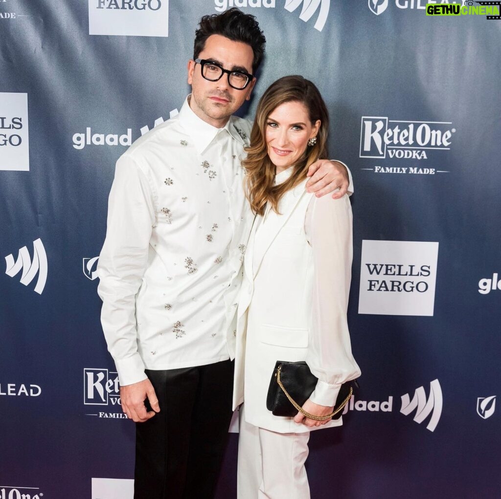 Sarah Levy Instagram - So incredibly proud of @instadanjlevy for recieving his @glaad award tonight. People finally feel seen because of the work you’ve done and I can’t wait to see what you do next. ❤️ you.