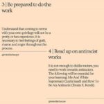 Sarah Levy Instagram – I found this extremely helpful. There is so much information out there on how to help and it can be difficult to figure out a plan of attack. Be supportive, stay loud, donate if and when you can. Demand change. I am here to fight the fight.