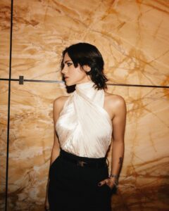 Sasha Calle Instagram - merci @ysl @anthonyvaccarello. beautiful show. abrazos x