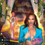 Sasha Colby Instagram - ‘Cause she’s a G-O-D-D-E-S-S! That’s right @SashaColby is joining the @RDRSuperstar family! Compete this April to win some of Sasha’s phenomenal outfits & makeup. You aren’t going to want to pass up on her SEASON PASS, period! Download now! #RDRSuperstar #DragRace #SashaColby