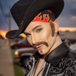 Sasha Velour Instagram - The return of my drag-king alter ego “Alexander Velvet”! Inspired by my favorite kings, I got dressed up in head-to-toe plastic for this biker/cowboy/Tom of Finland fantasy. Look @caseyyalater Embroidery by @jimmy.makes.things Padding by me Photos by @gregendries